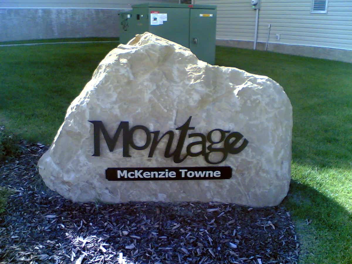 Montage McKenzie Towne Entrance Sign