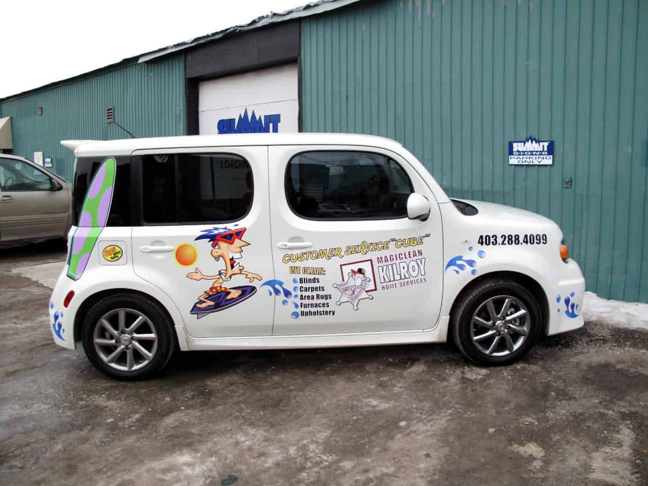 Car Wrap for Magiclean Kilroy