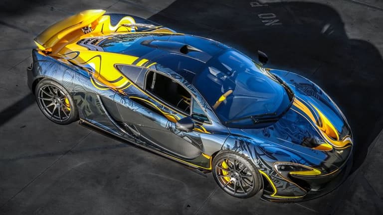 McLaren P1 Vinyl Wrap