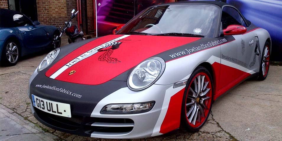 Porsche Car Wrap