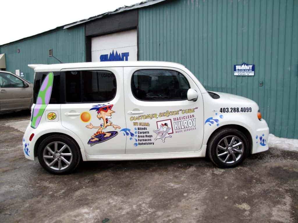 Car Wrapped by Summit Signs